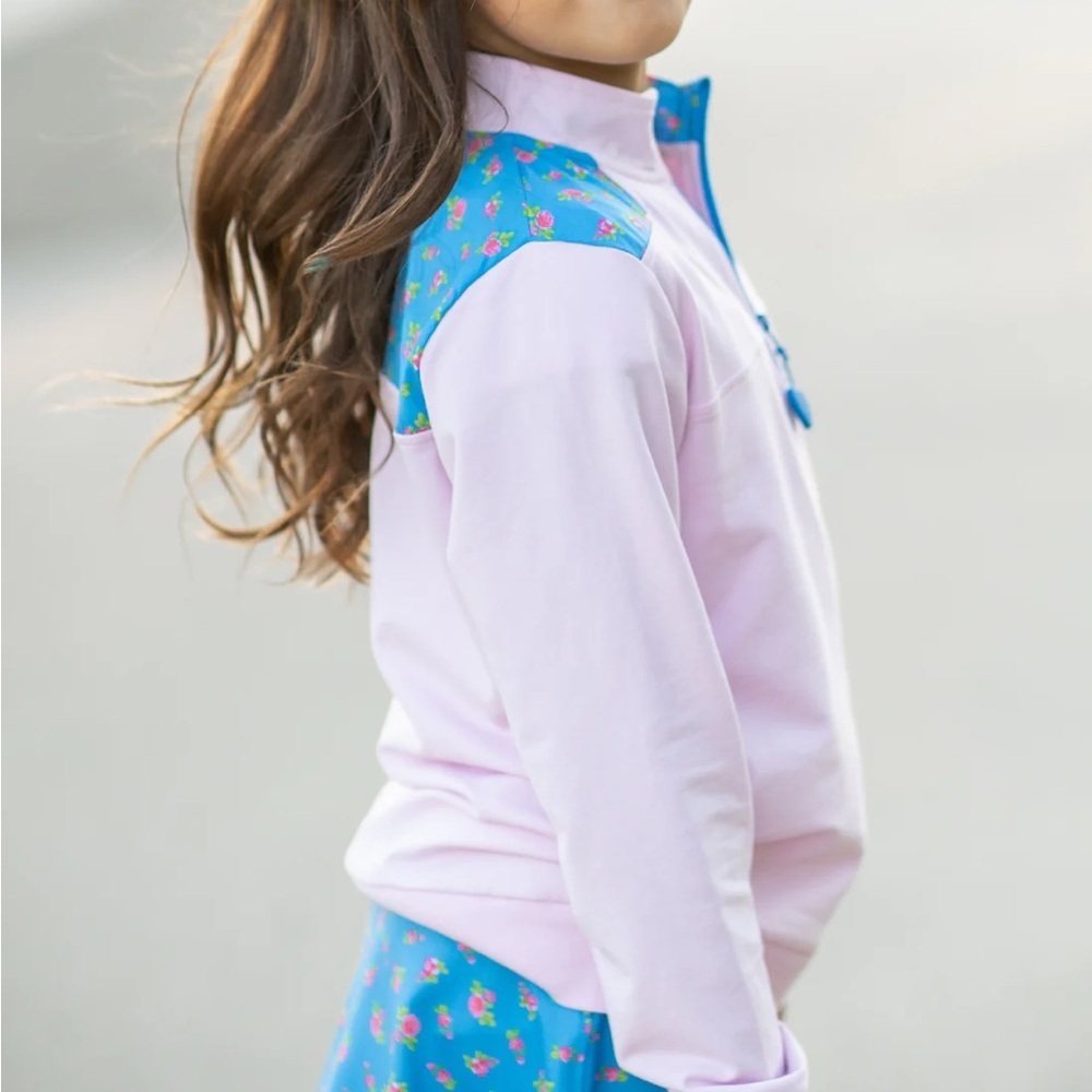 NWT girls Love+Grow Clothing Co Matching Set skirt (10) and 1/4 zip jacket (12) - Picture 6 of 16